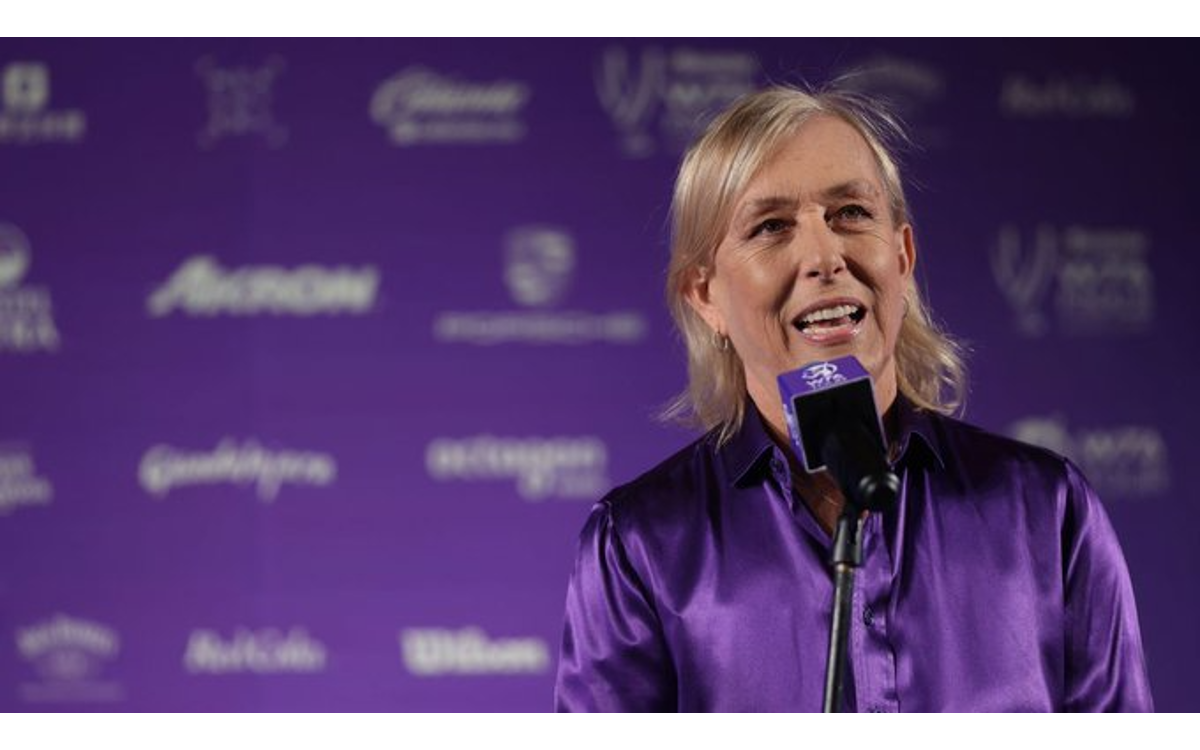 Martina Navratilova es diagnosticada con cáncer de garganta y mama