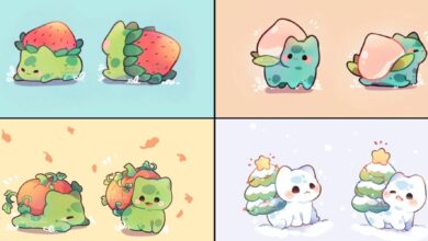 Artista de Pokémon muestra adorables pinturas de Bulbasaur de temporada