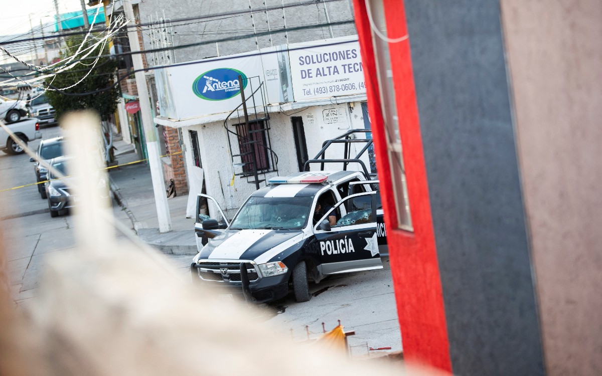 Asesinan a tres policías municipales de Fresnillo, Zacatecas