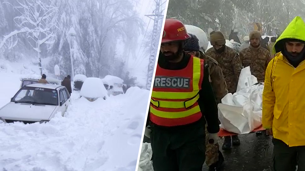 Atrapados durante nevada: al menos 22 turistas, incluido varios niños, mueren de frío en Pakistán