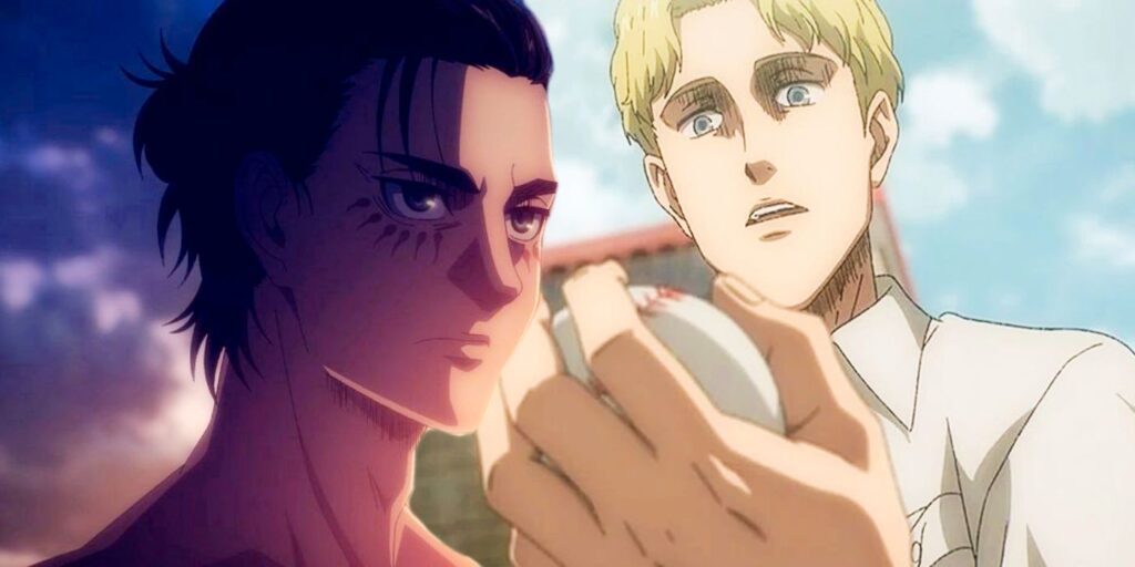 Attack On Titan: lo que realmente significó que Eren dejara caer la pelota de béisbol de Zeke