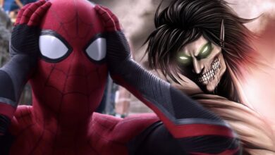 Attack on Titan, Eren Jaeger se convierte en Spider-Man en un nuevo y espectacular Fanart