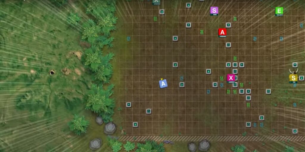 Babble Royale: Mejor área de aterrizaje / mosaico