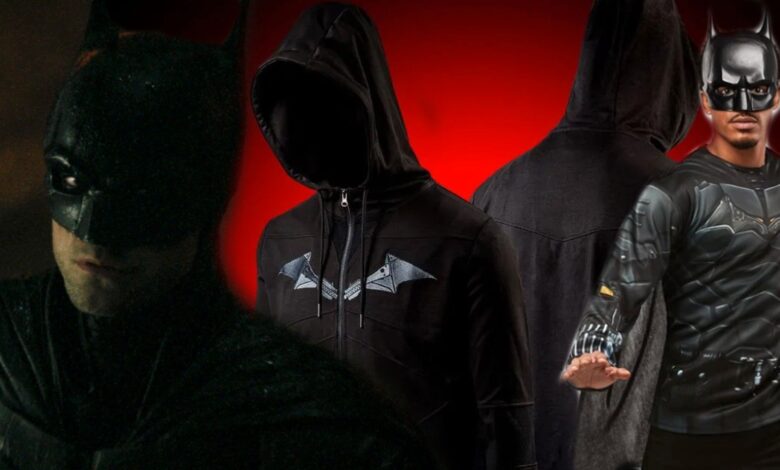 Batman Merch imita el traje de murciélago de Robert Pattinson y el disfraz de Catwoman