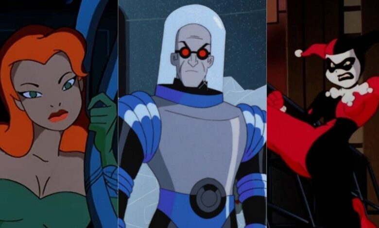 Batman: la serie animada: el mejor villano de cada temporada