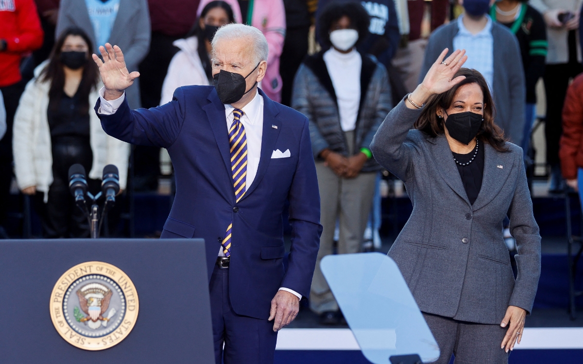 Biden buscará reelegirse en 2024 junto a Kamala Harris