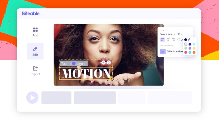Biteable recauda $ 7 millones Serie A para su creador de videos en línea basado en plantillas