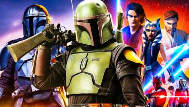 Book of Boba Fett Rotten Tomatoes comparado con los promedios de los programas de televisión de Star Wars