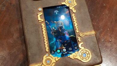 Breath of the Wild Sheikah Slate hecho en la vida real con un teléfono inteligente