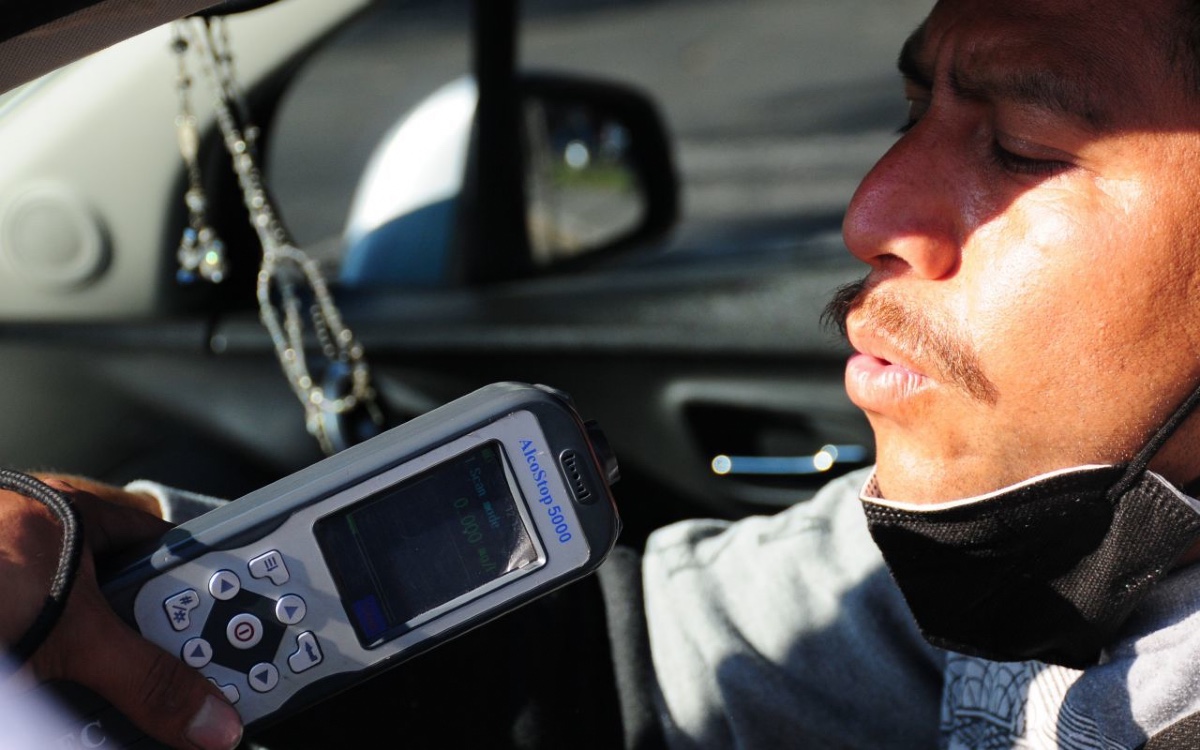 CDMX: 2 mil 213 dieron positivo en pruebas de ‘alcoholímetro’ en un mes