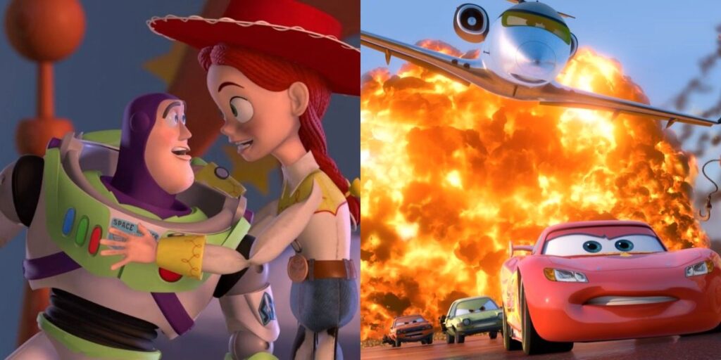 Cada secuela de película de Pixar, clasificada según IMDb