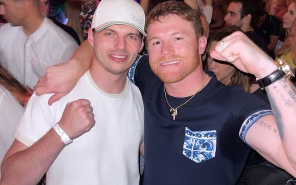 "Canelo" y "Mad Max" celebran la llegada del 2022 con tequilas en Miami | Video