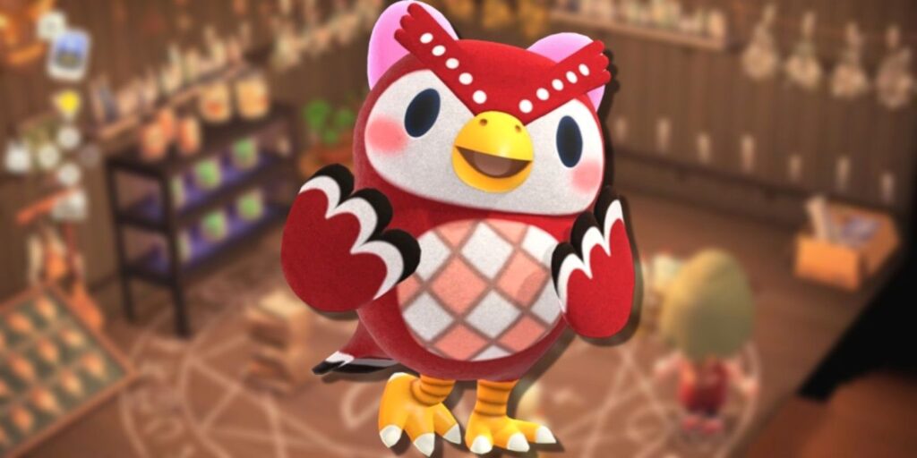Celeste de Animal Crossing se asusta cuando la colocan frente a un caldero