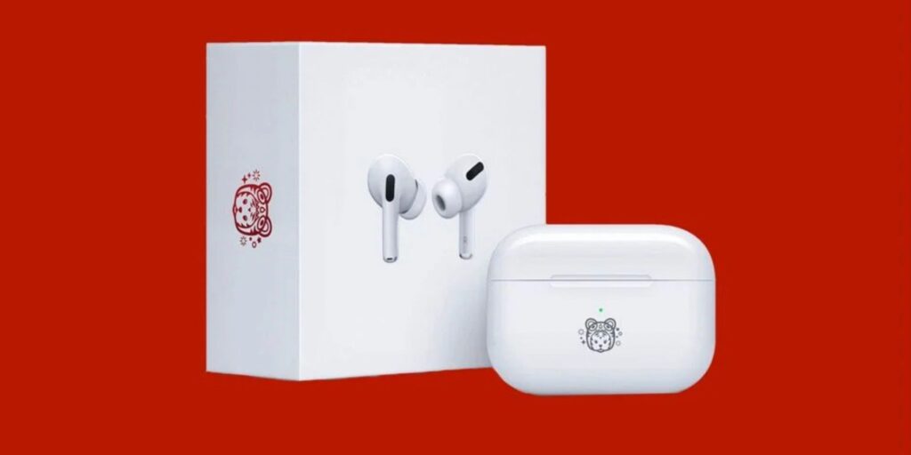 China está marcando el año del tigre con AirPods Pros de edición especial