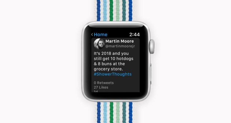 Chirp lleva Twitter a Apple Watch