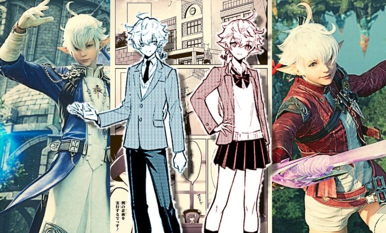 Cómo cada personaje de FFXIV es diferente en Eorzea Private Academy