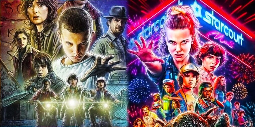 Cómo cambió el alcance de Stranger Things de la temporada 1 a la 4