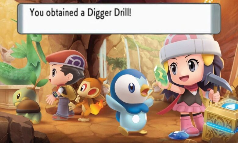 Cómo conseguir más ejercicios de excavación en Pokémon Diamond & Pearl