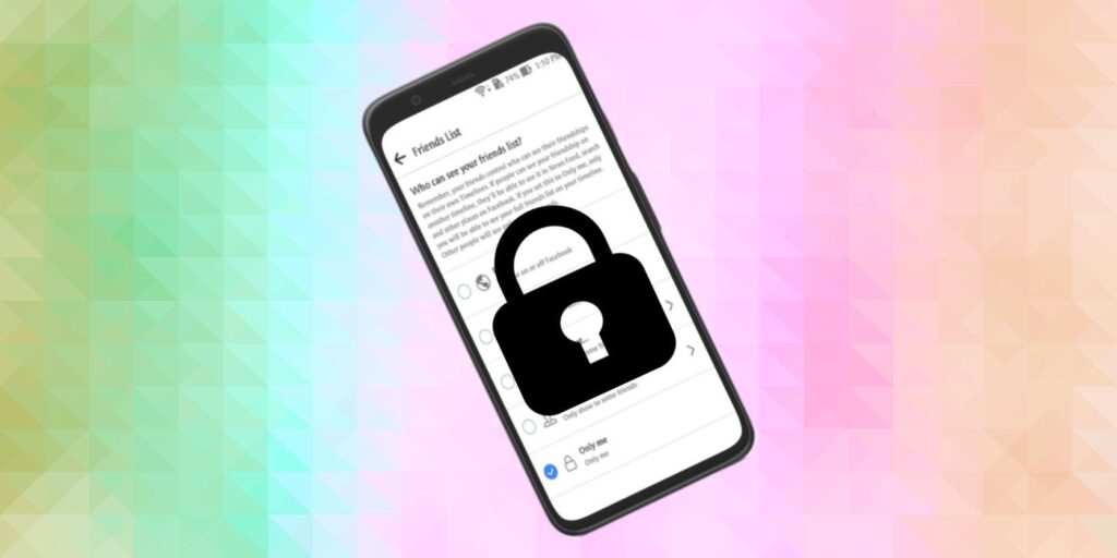 Cómo ocultar su lista de amigos de Facebook para mejorar la privacidad