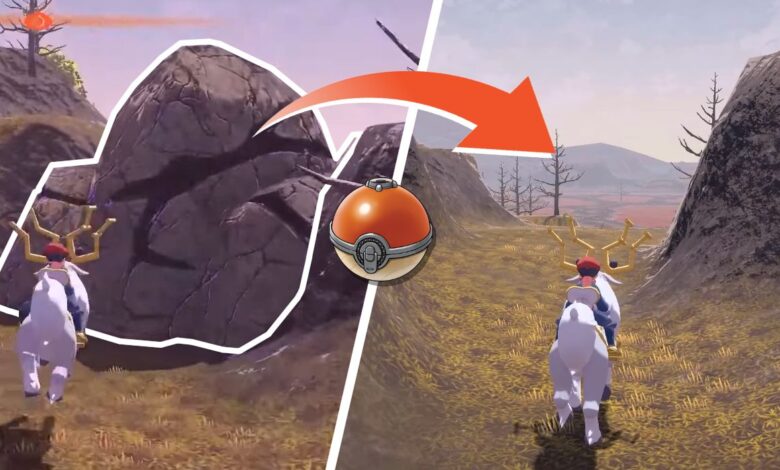 Cómo romper rocas en Pokémon Legends: Arceus