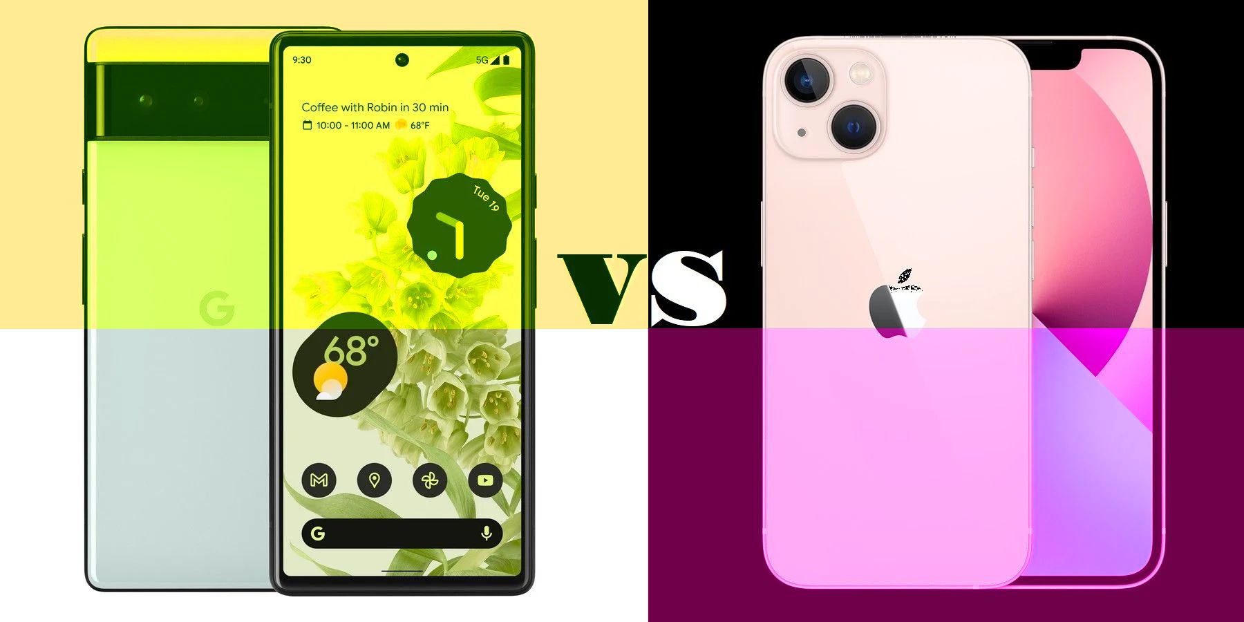 Cómo se compara el Pixel 6 con el iPhone 13 en pruebas integrales de cámara