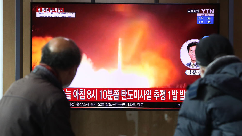 Corea del Norte lanza misiles en aparente represalia a las sanciones de Estados Unidos