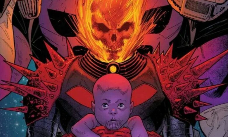 Cosmic Ghost Rider da consejos sombríos para los padres en un hilarante fan art