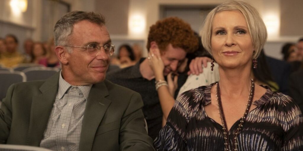 Cynthia Nixon defiende la ruptura de Miranda con Steve On y así