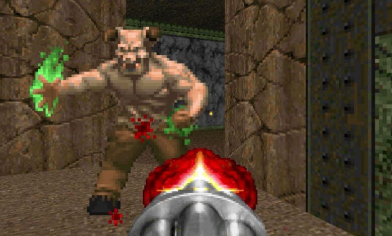 DOOM ahora se puede jugar usando un teléfono rotatorio como un Gamepad