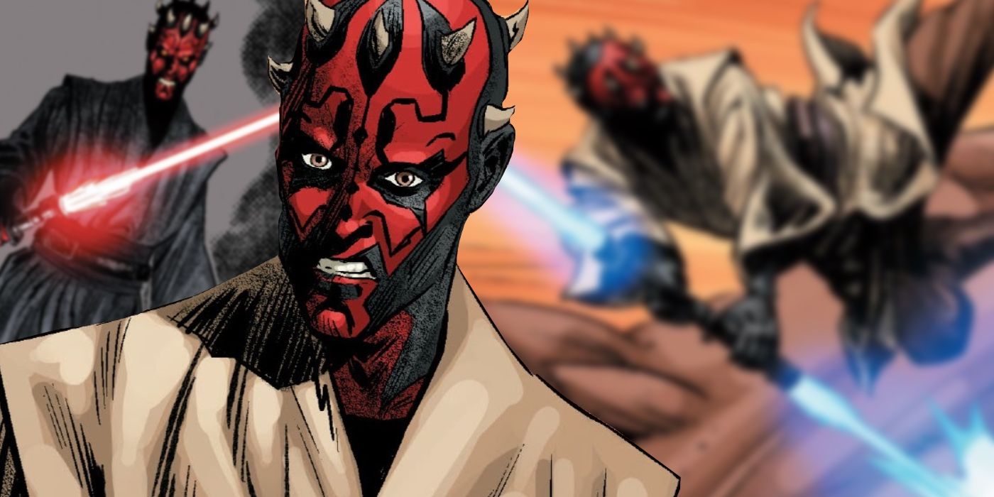 Darth Maul se convirtió en Jedi en una visión de fuerza oscura