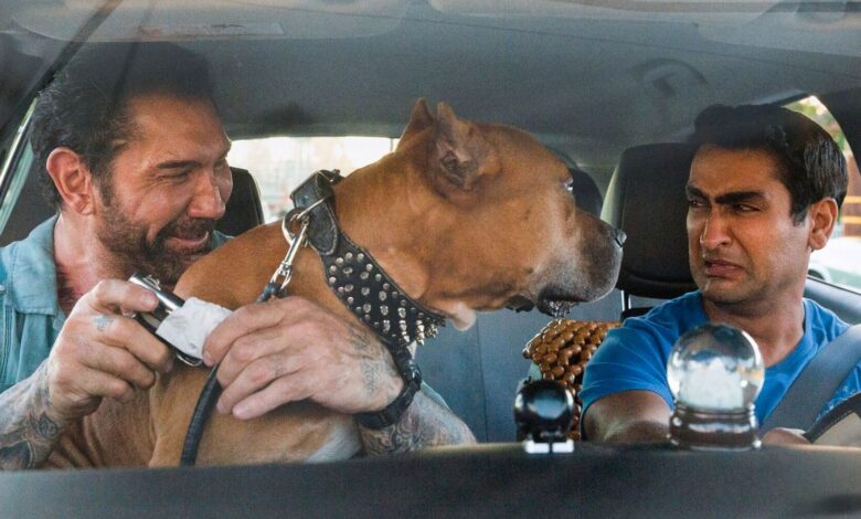 Dave Bautista da una dulce actualización sobre el perro de rescate que adoptó el año pasado