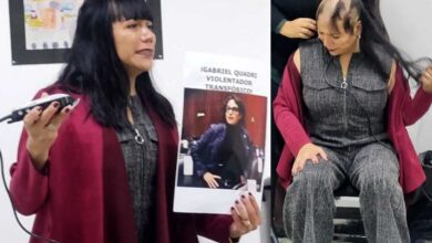 Diputada Luévano se rapa para denunciar discurso transfóbico