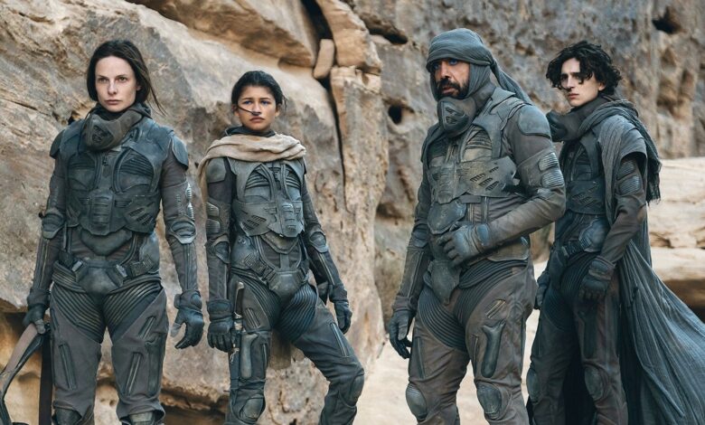 Dune Arrakis Stillsuit explicado por los diseñadores de vestuario de la película