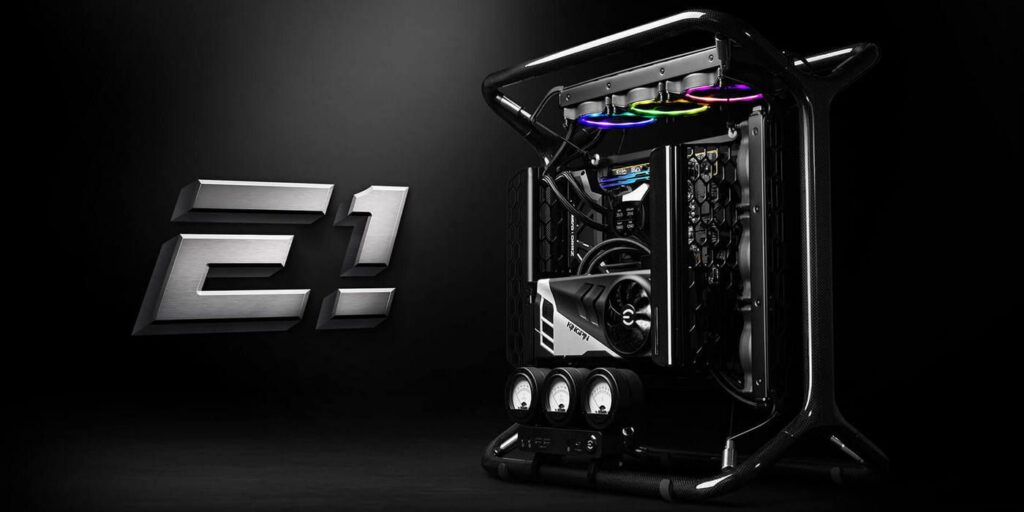 E1 de EVGA es una plataforma de juegos al aire libre con un RTX 3090 Ti