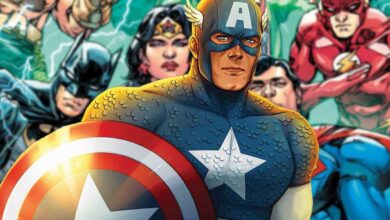 El Capitán América y los Vengadores hicieron un cameo de DC hilarantemente descarado