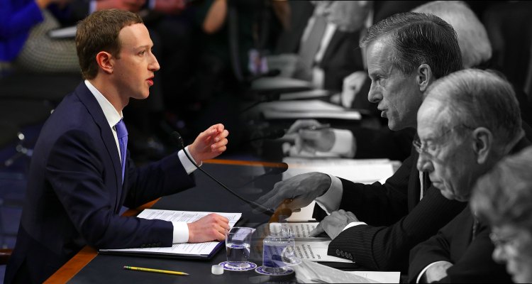 El aburrido testimonio de Zuckerberg es una gran victoria para Facebook