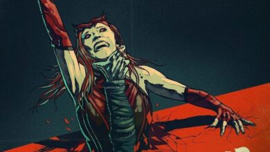 El arte de Doctor Strange 2 imita los carteles de Evil Dead de Raimi con Scarlet Witch
