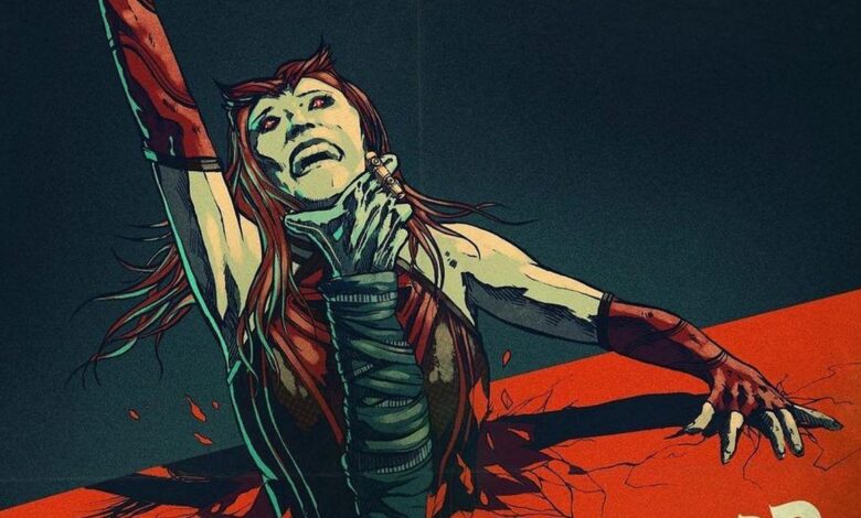 El arte de Doctor Strange 2 imita los carteles de Evil Dead de Raimi con Scarlet Witch
