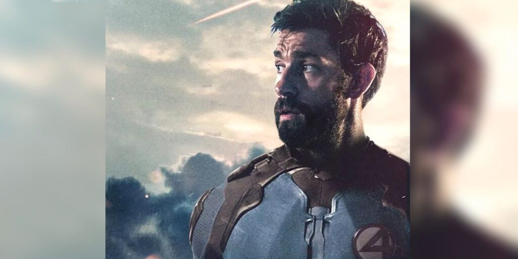 El arte súper realista de Los 4 Fantásticos presenta a John Krasinski como Reed Richards de MCU