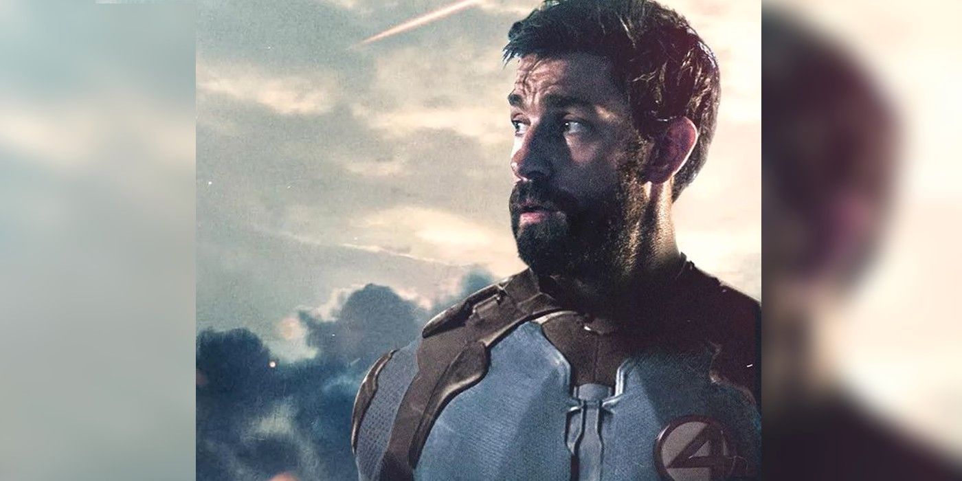 El arte súper realista de Los 4 Fantásticos presenta a John Krasinski como Reed Richards de MCU