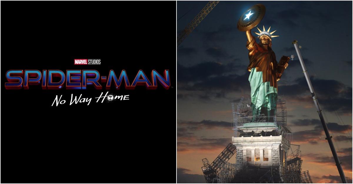 El artista de Spider-Man detalla el cambio de imagen del Capitán América de  la Estatua de la Libertad en No Way Home – La Neta Neta