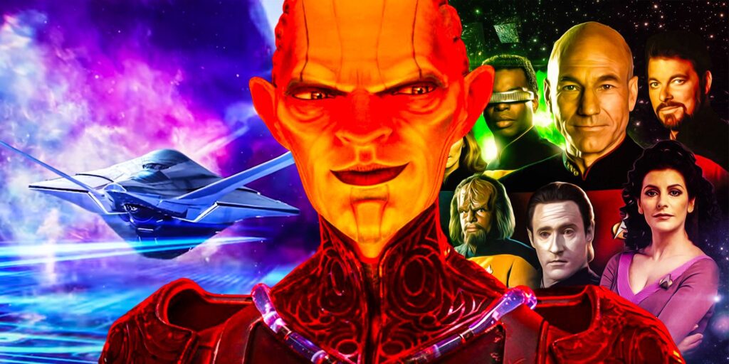 El barco más rápido de Star Trek crea un agujero en la trama de viaje en el tiempo de TNG