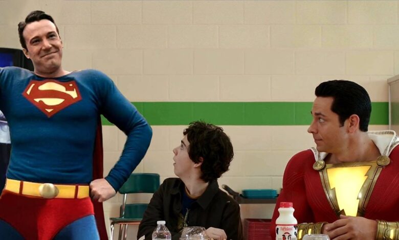 El director de Shazam bromea sobre el Superman de Ben Affleck como Canon en el DCEU