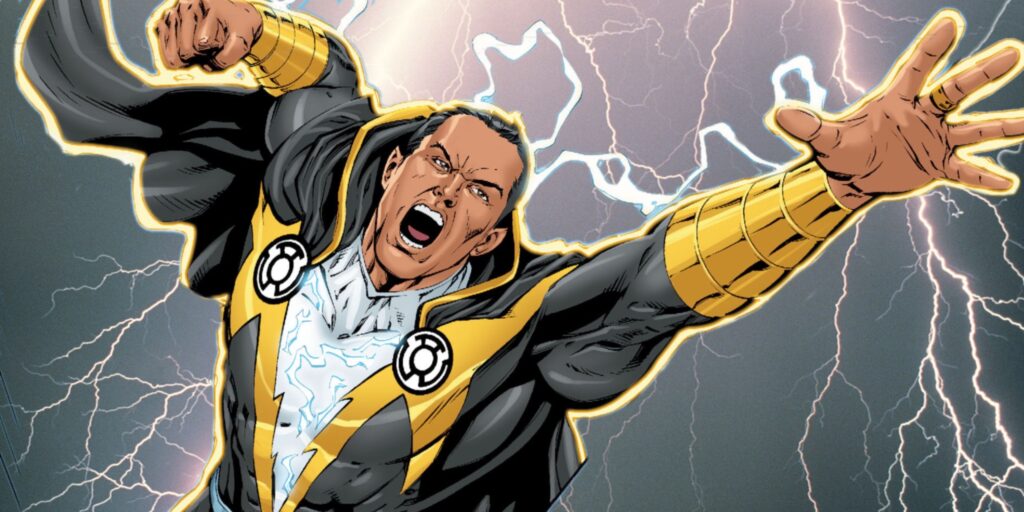 El diseño de linterna amarilla de Black Adam está criminalmente subestimado