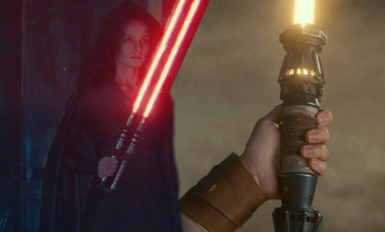 El diseño del sable de luz alternativo de Dark Rey habría mejorado la revelación del sable amarillo de TROS