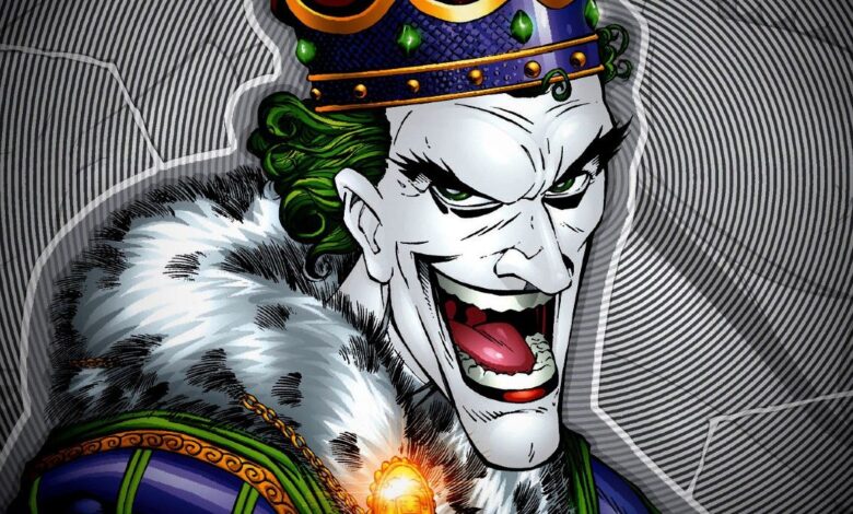 El disfraz de 'Emperador' del Joker es el único que respeta su tema