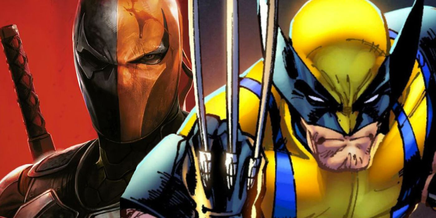 El factor de curación de Deathstroke es mejor que el de Wolverine en una forma clave