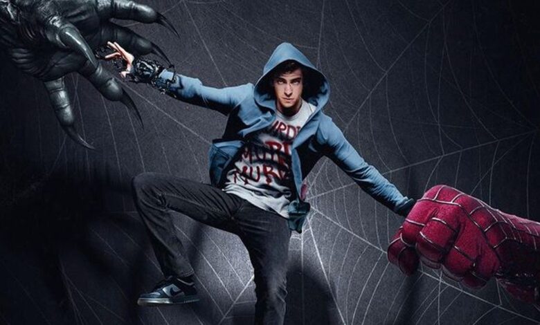 El increíble póster de un fan de Spider-Man 3 recrea una icónica escena de dibujos animados