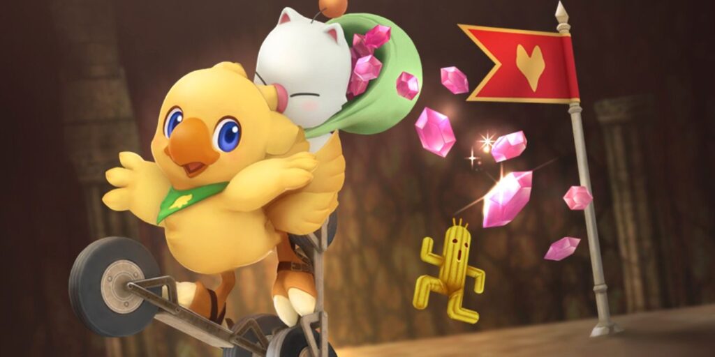 El juego móvil Chocobo continúa la tradición de Final Fantasy de los malos nombres