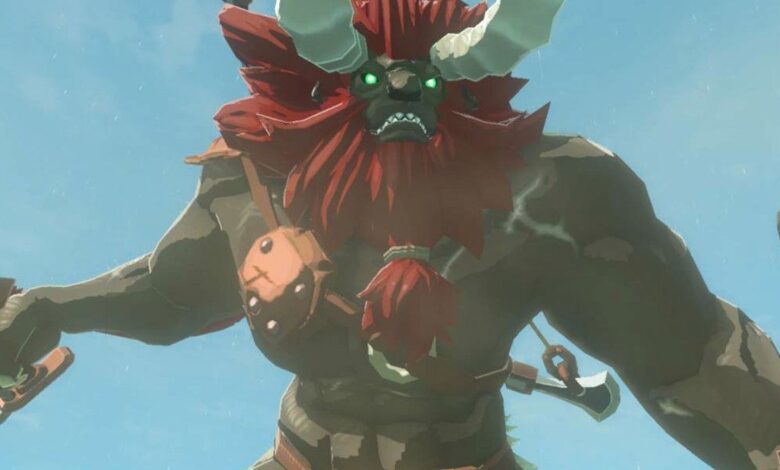 El jugador de Breath of the Wild derrota a Lynel desnudo y con solo un palo